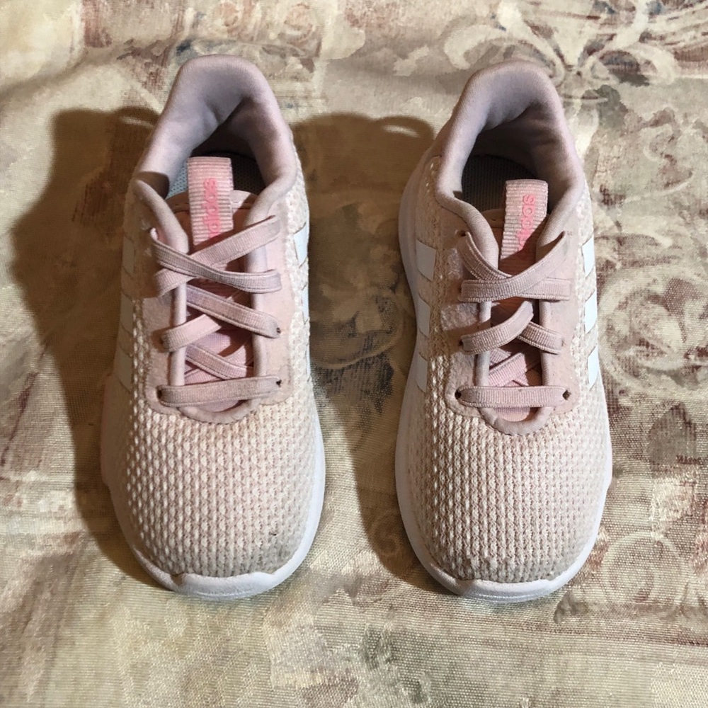 Adidas Kids Light Pink Sneakers